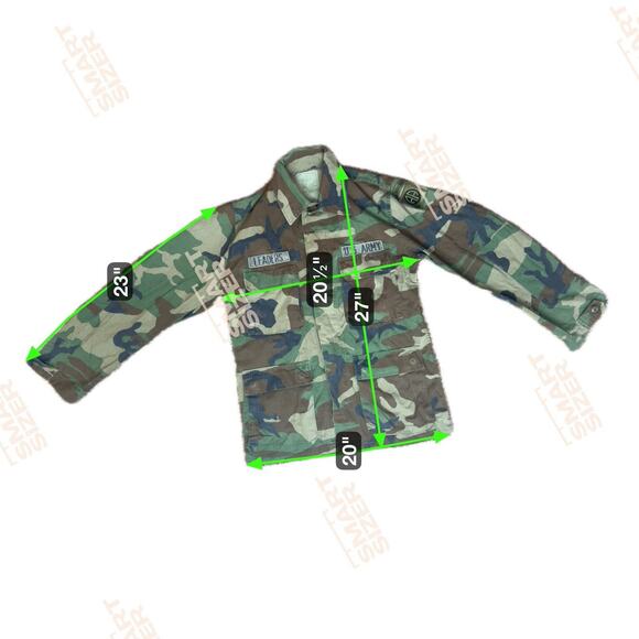 U.S. Army Woodland Camouflage Battle Dress Adult Uniform 82nd Airborne Division - Picture 14 of 14